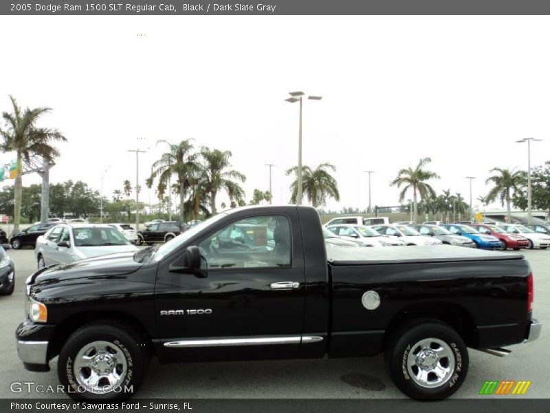 Black / Dark Slate Gray 2005 Dodge Ram 1500 SLT Regular Cab