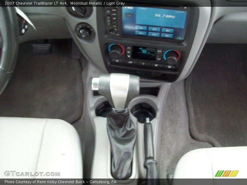 Moondust Metallic / Light Gray 2007 Chevrolet TrailBlazer LT 4x4