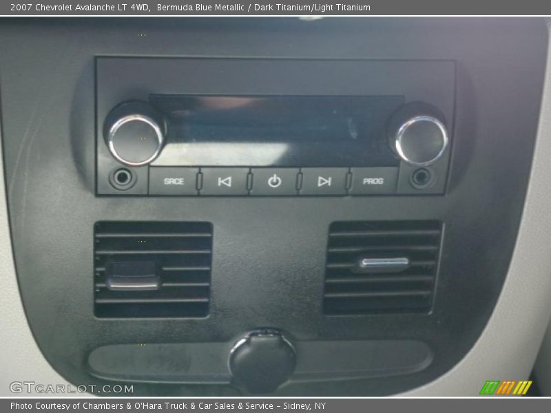 Bermuda Blue Metallic / Dark Titanium/Light Titanium 2007 Chevrolet Avalanche LT 4WD