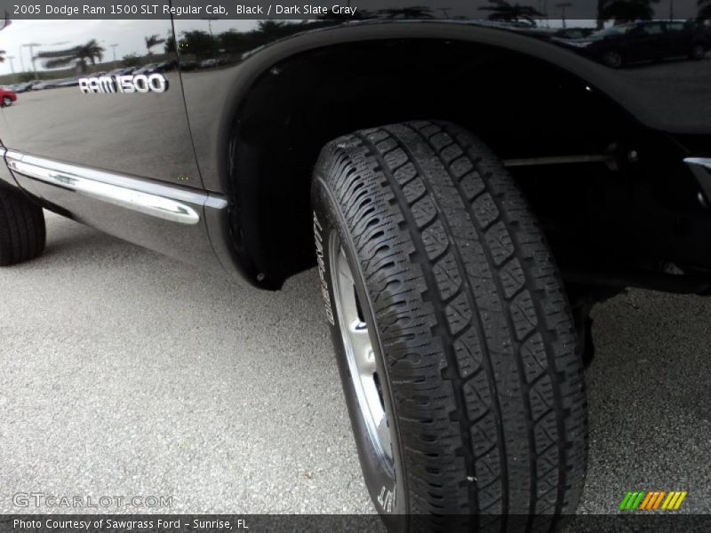 Black / Dark Slate Gray 2005 Dodge Ram 1500 SLT Regular Cab