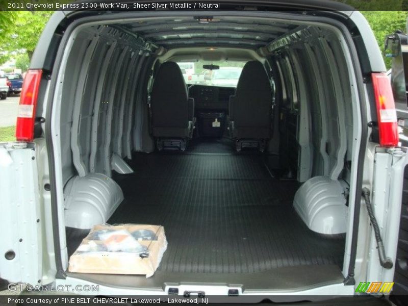Sheer Silver Metallic / Neutral 2011 Chevrolet Express 2500 Work Van