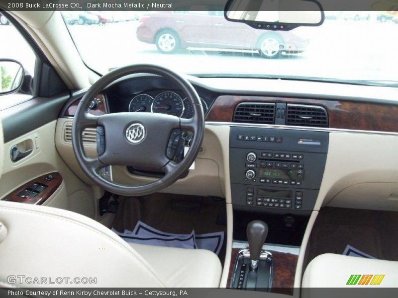 Dark Mocha Metallic / Neutral 2008 Buick LaCrosse CXL
