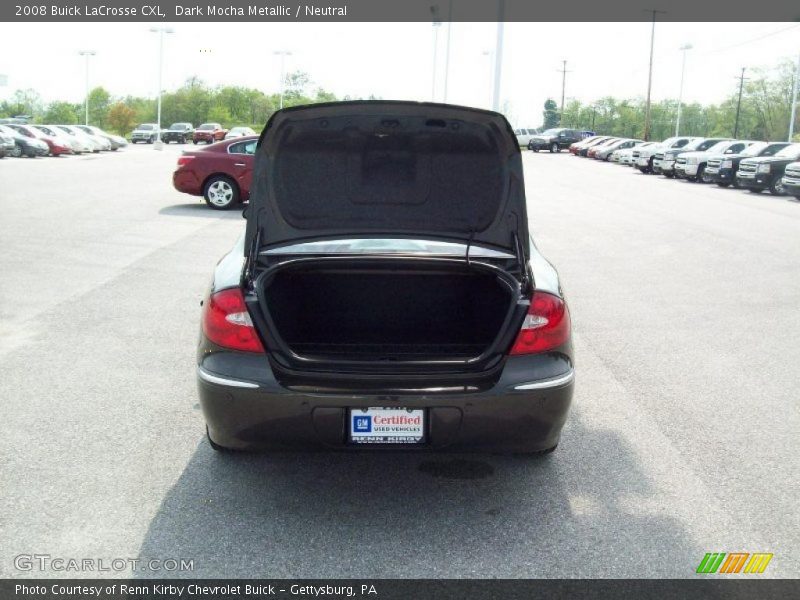 Dark Mocha Metallic / Neutral 2008 Buick LaCrosse CXL