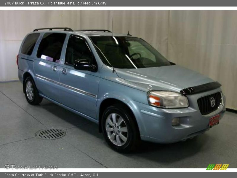 Polar Blue Metallic / Medium Gray 2007 Buick Terraza CX