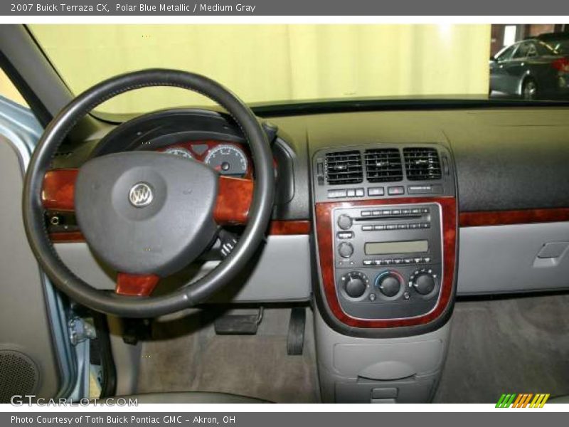 Polar Blue Metallic / Medium Gray 2007 Buick Terraza CX