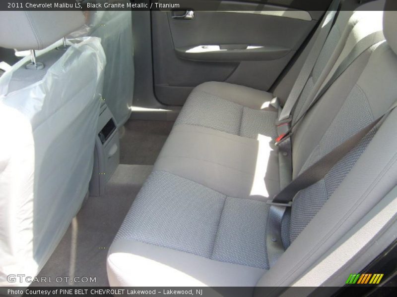 Black Granite Metallic / Titanium 2011 Chevrolet Malibu LS