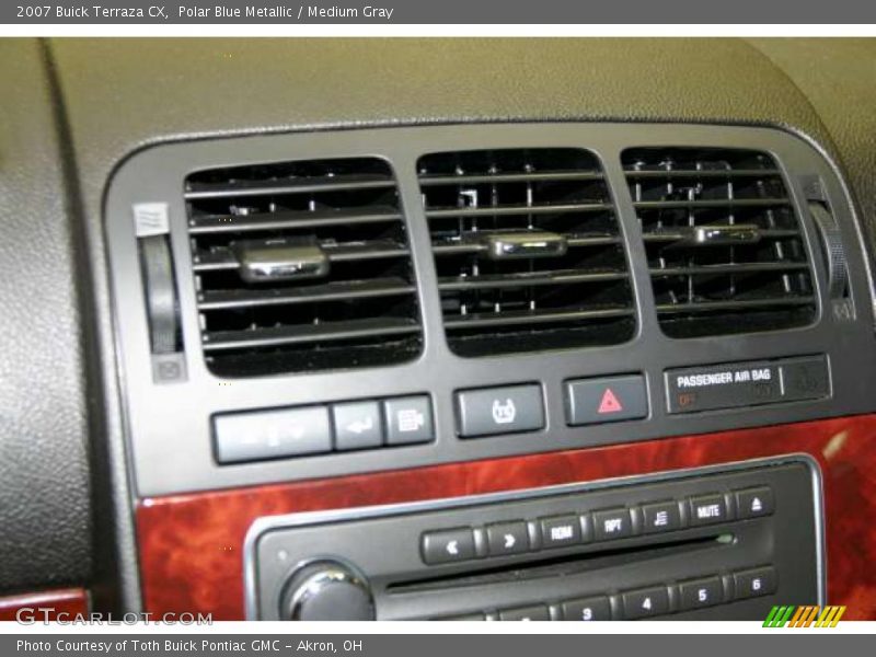 Polar Blue Metallic / Medium Gray 2007 Buick Terraza CX