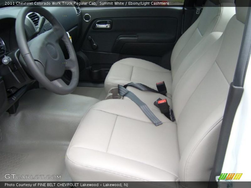  2011 Colorado Work Truck Regular Cab Ebony/Light Cashmere Interior