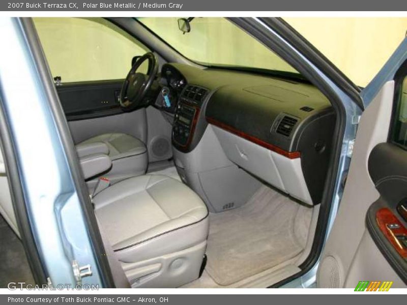 Polar Blue Metallic / Medium Gray 2007 Buick Terraza CX