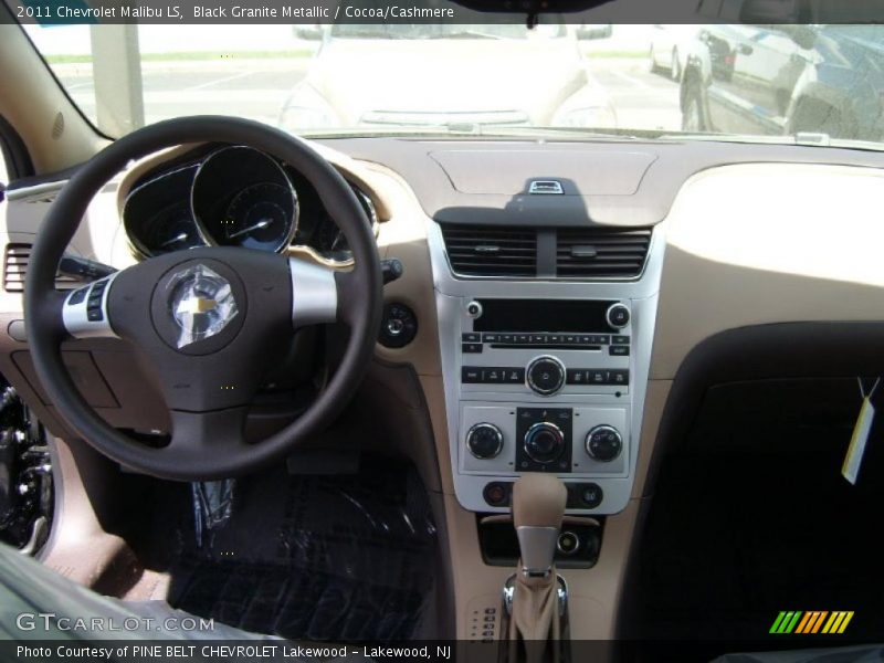 Black Granite Metallic / Cocoa/Cashmere 2011 Chevrolet Malibu LS