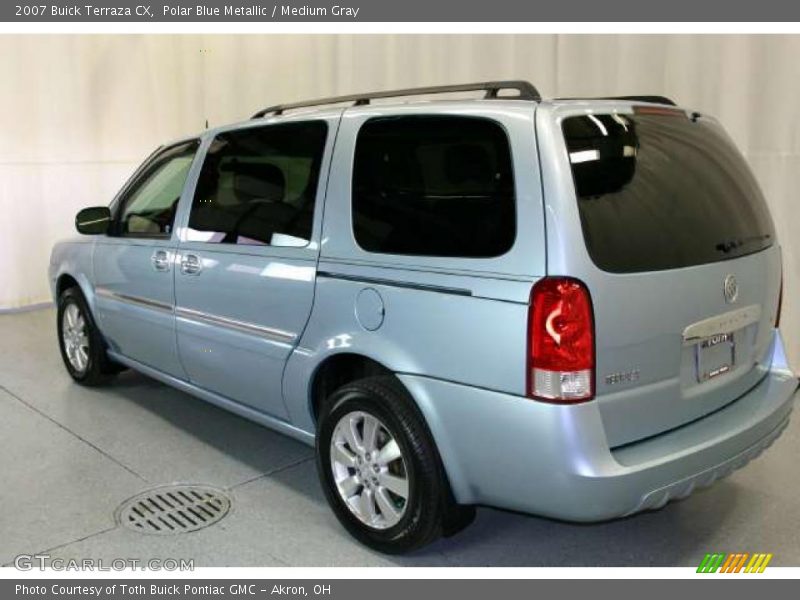 Polar Blue Metallic / Medium Gray 2007 Buick Terraza CX