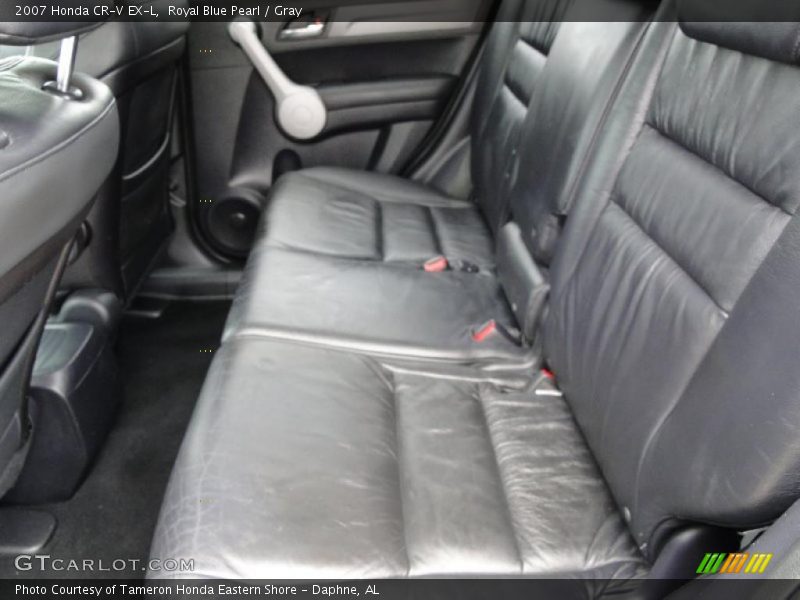 Royal Blue Pearl / Gray 2007 Honda CR-V EX-L