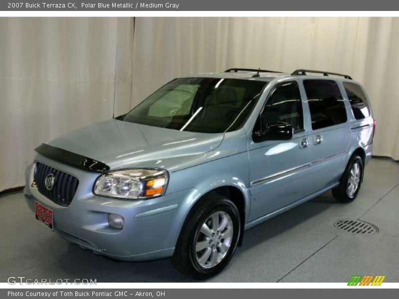 Polar Blue Metallic / Medium Gray 2007 Buick Terraza CX