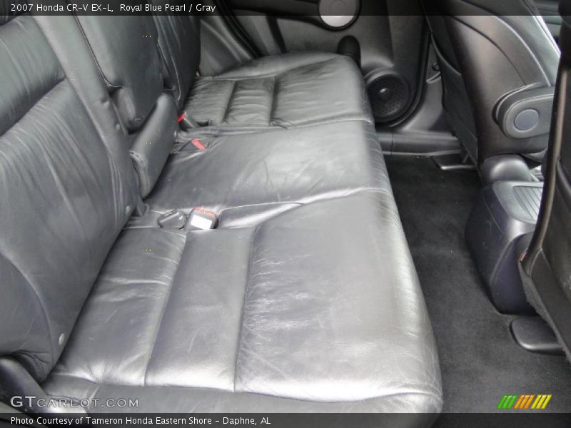 Royal Blue Pearl / Gray 2007 Honda CR-V EX-L