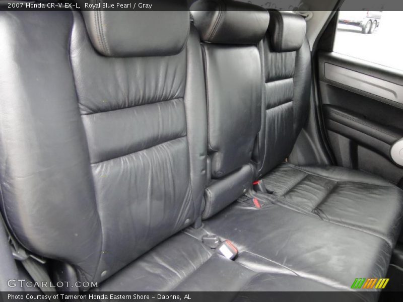 Royal Blue Pearl / Gray 2007 Honda CR-V EX-L