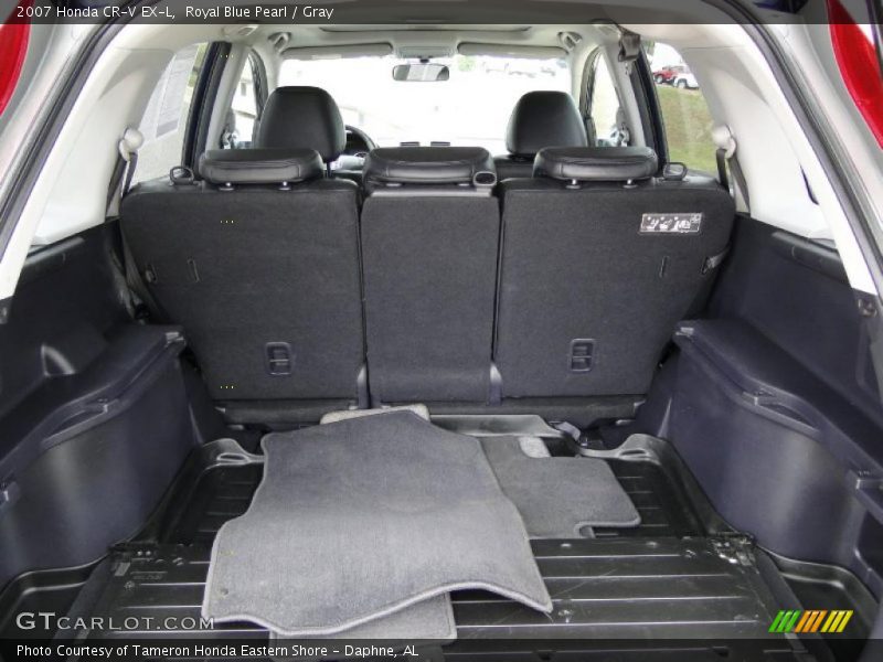 Royal Blue Pearl / Gray 2007 Honda CR-V EX-L