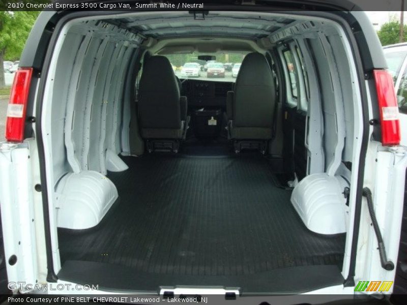 Summit White / Neutral 2010 Chevrolet Express 3500 Cargo Van