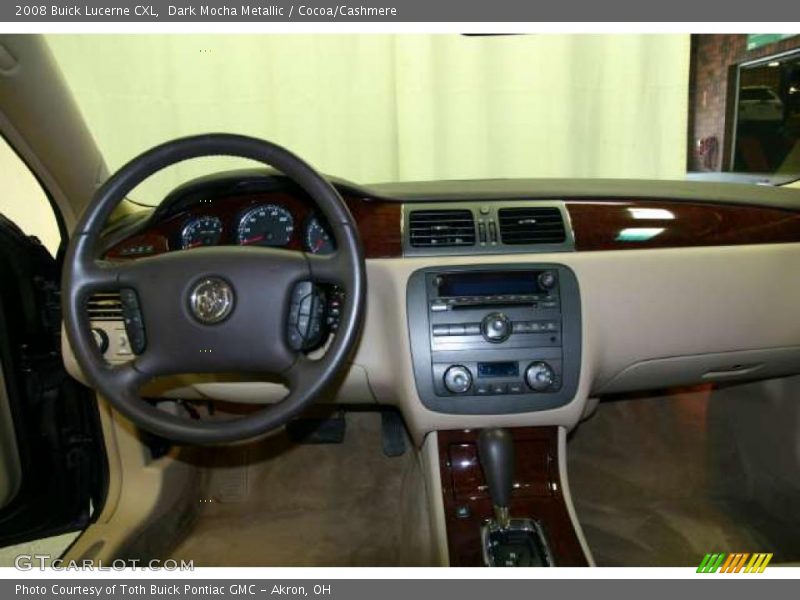 Dark Mocha Metallic / Cocoa/Cashmere 2008 Buick Lucerne CXL