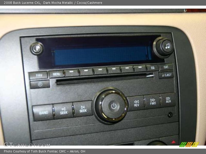 Dark Mocha Metallic / Cocoa/Cashmere 2008 Buick Lucerne CXL