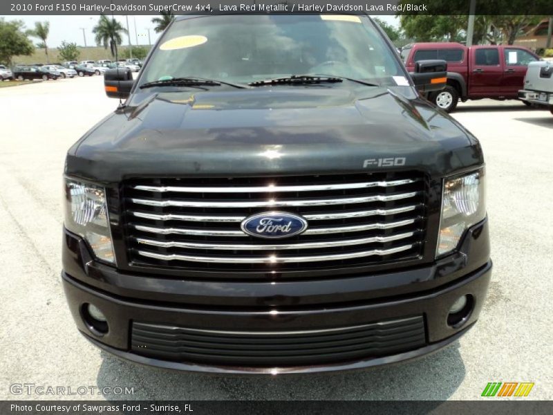 Lava Red Metallic / Harley Davidson Lava Red/Black 2010 Ford F150 Harley-Davidson SuperCrew 4x4