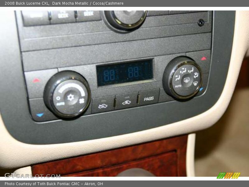 Dark Mocha Metallic / Cocoa/Cashmere 2008 Buick Lucerne CXL