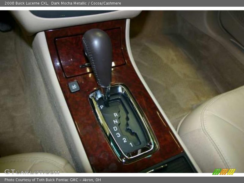 Dark Mocha Metallic / Cocoa/Cashmere 2008 Buick Lucerne CXL