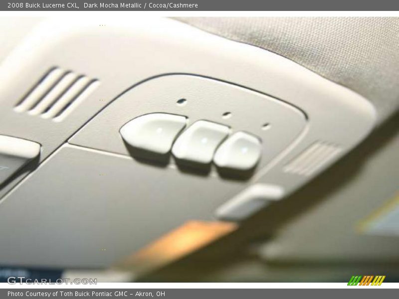 Dark Mocha Metallic / Cocoa/Cashmere 2008 Buick Lucerne CXL