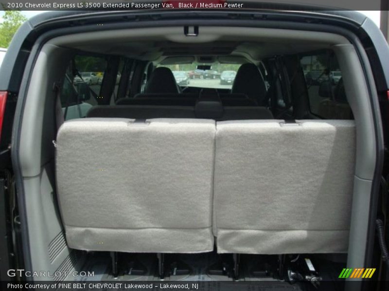 Black / Medium Pewter 2010 Chevrolet Express LS 3500 Extended Passenger Van