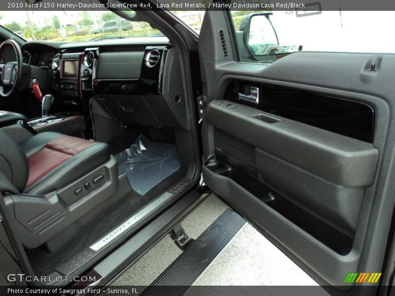 Lava Red Metallic / Harley Davidson Lava Red/Black 2010 Ford F150 Harley-Davidson SuperCrew 4x4
