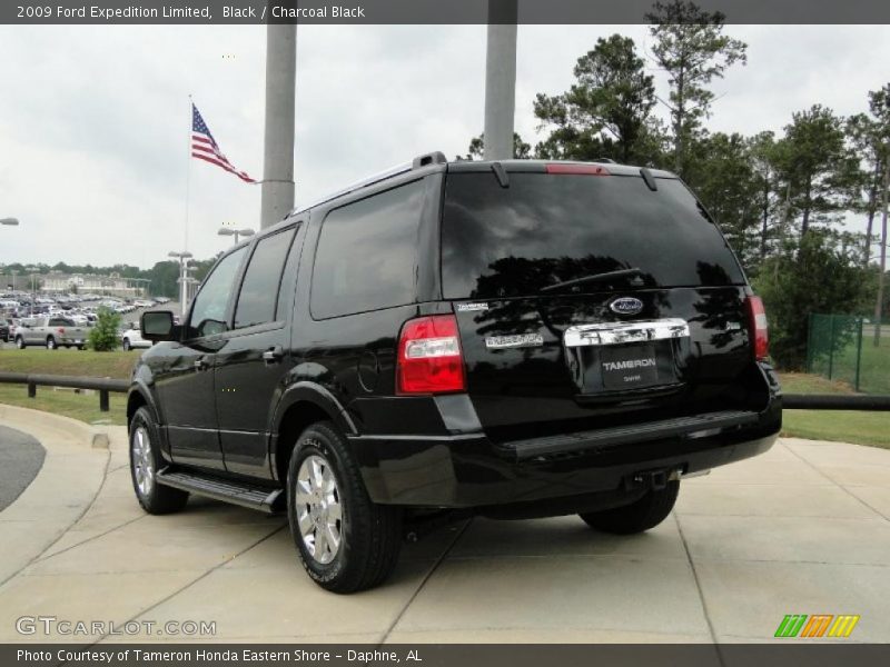 Black / Charcoal Black 2009 Ford Expedition Limited