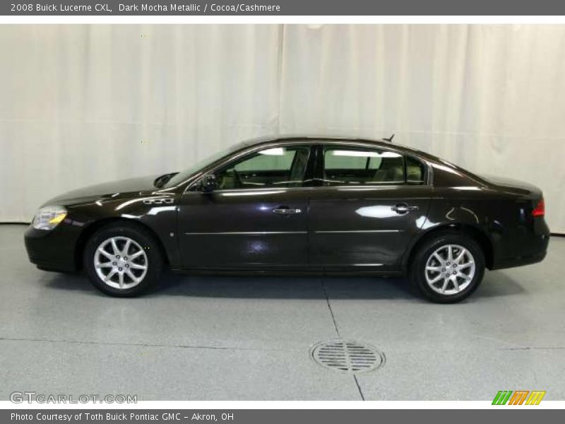Dark Mocha Metallic / Cocoa/Cashmere 2008 Buick Lucerne CXL