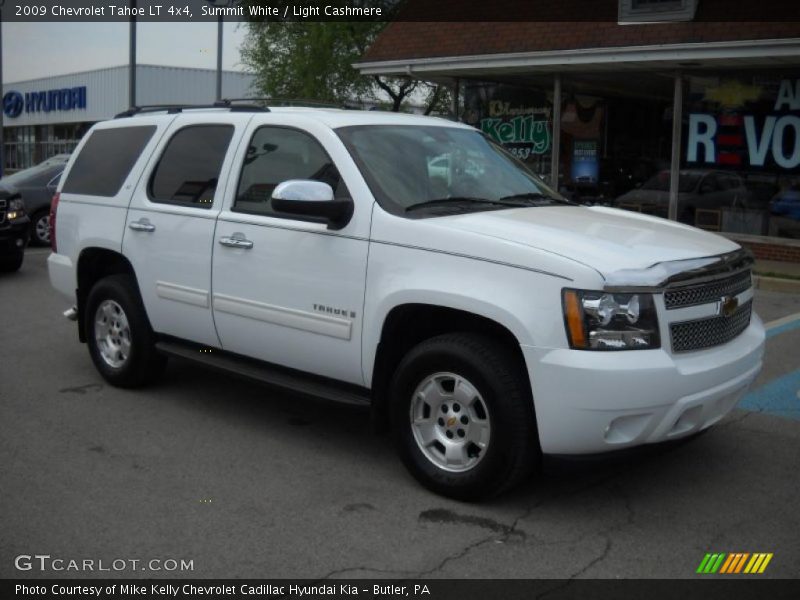 Summit White / Light Cashmere 2009 Chevrolet Tahoe LT 4x4