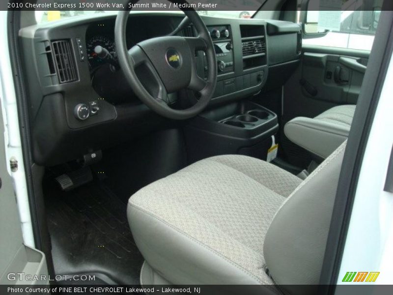 Summit White / Medium Pewter 2010 Chevrolet Express 1500 Work Van