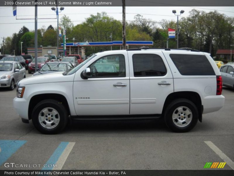 Summit White / Light Cashmere 2009 Chevrolet Tahoe LT 4x4