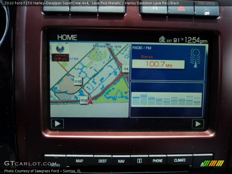 Lava Red Metallic / Harley Davidson Lava Red/Black 2010 Ford F150 Harley-Davidson SuperCrew 4x4