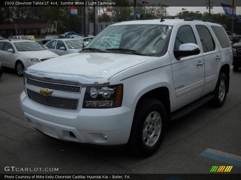 Summit White / Light Cashmere 2009 Chevrolet Tahoe LT 4x4