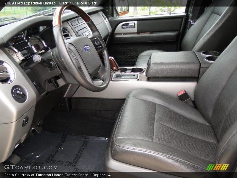  2009 Expedition Limited Charcoal Black Interior