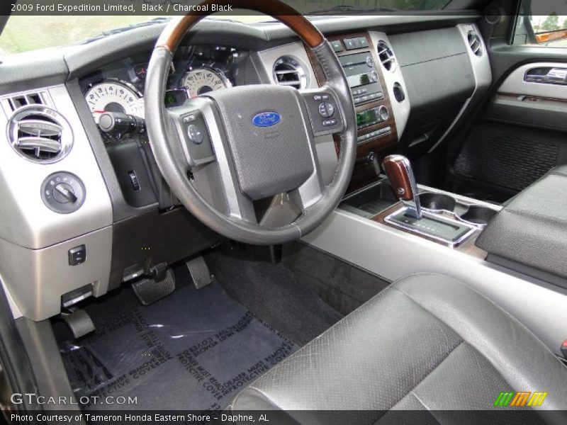 Charcoal Black Interior - 2009 Expedition Limited 