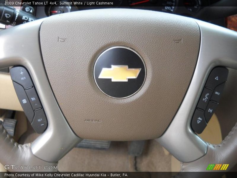 Summit White / Light Cashmere 2009 Chevrolet Tahoe LT 4x4