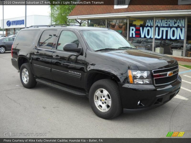 Black / Light Titanium/Dark Titanium 2010 Chevrolet Suburban LT 4x4