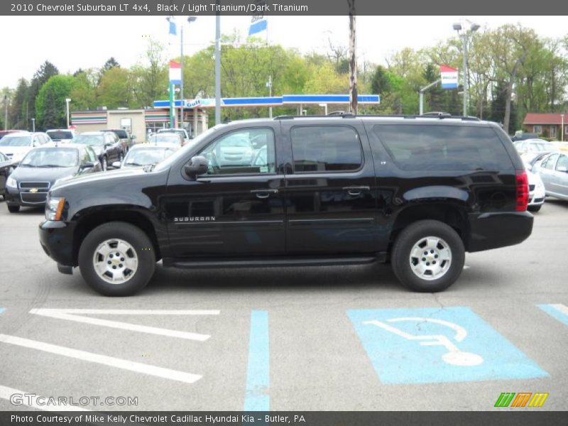 Black / Light Titanium/Dark Titanium 2010 Chevrolet Suburban LT 4x4