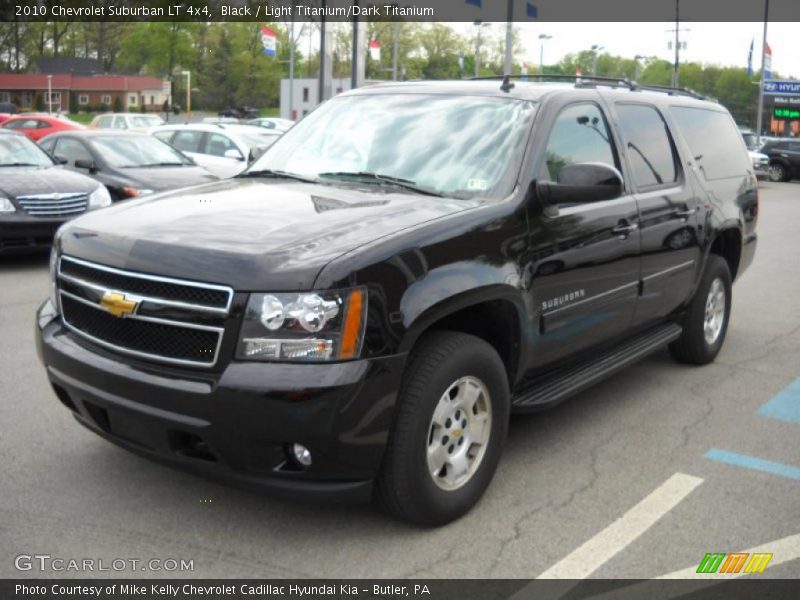 Black / Light Titanium/Dark Titanium 2010 Chevrolet Suburban LT 4x4