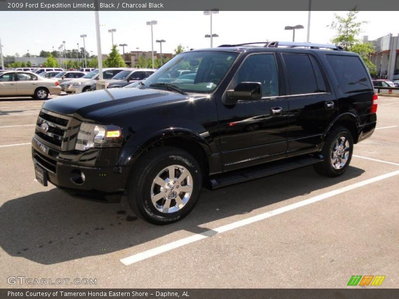 Black / Charcoal Black 2009 Ford Expedition Limited