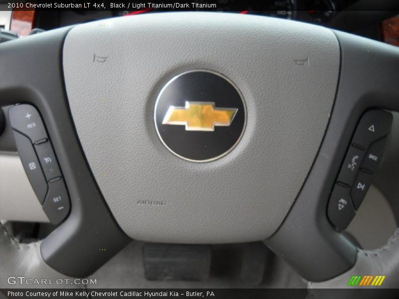 Black / Light Titanium/Dark Titanium 2010 Chevrolet Suburban LT 4x4