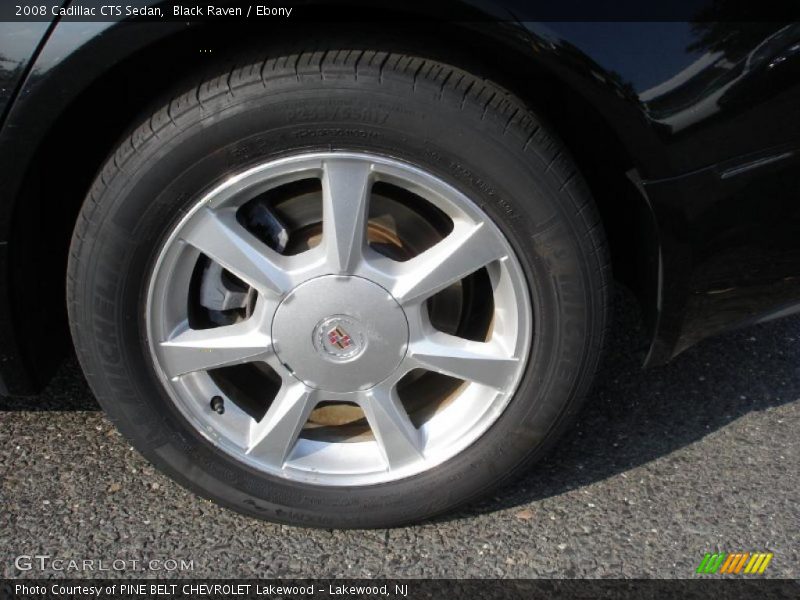 Black Raven / Ebony 2008 Cadillac CTS Sedan