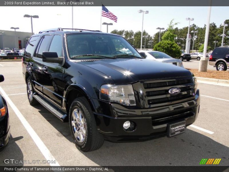 Black / Charcoal Black 2009 Ford Expedition Limited