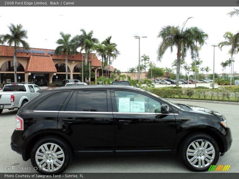 Black / Camel 2008 Ford Edge Limited