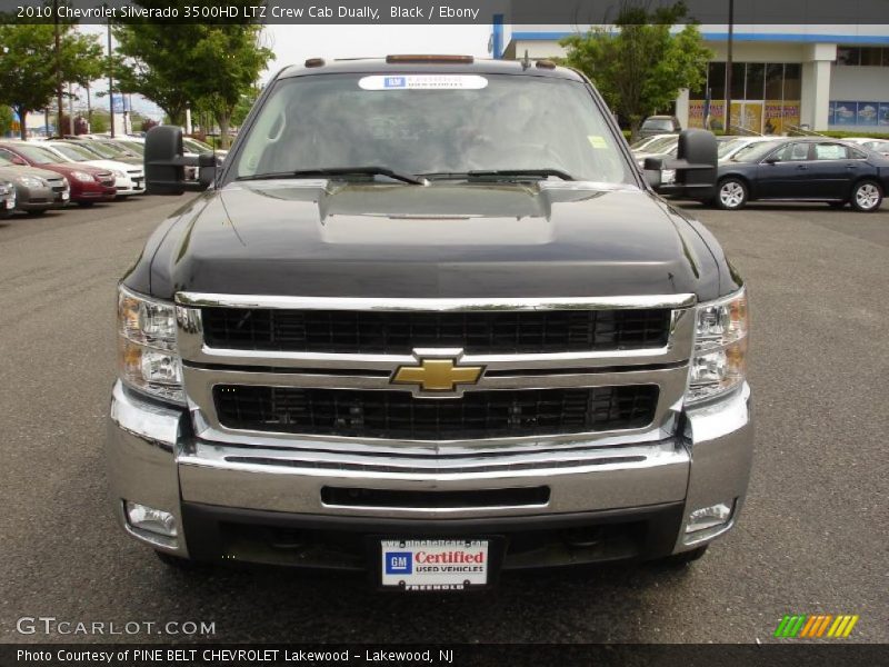 Black / Ebony 2010 Chevrolet Silverado 3500HD LTZ Crew Cab Dually