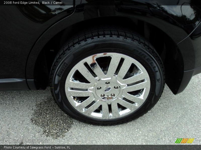 Black / Camel 2008 Ford Edge Limited