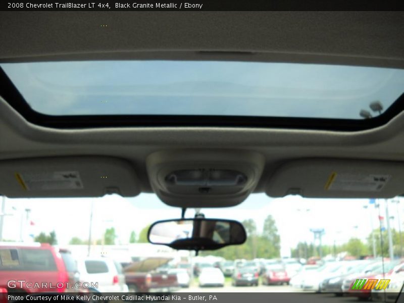Black Granite Metallic / Ebony 2008 Chevrolet TrailBlazer LT 4x4